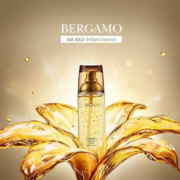 BERGAMO 24 K Gold Brilliant Essence, 110 ml