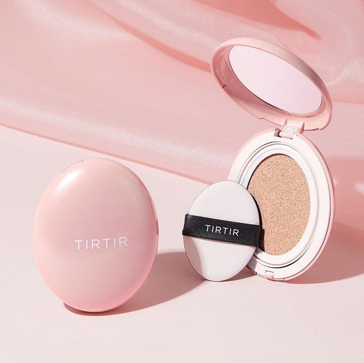 Tirtir - Mask Fit All Cover Cushion - Covering Face Primer in a Cushion - 23N Sand - 18g - Image 3