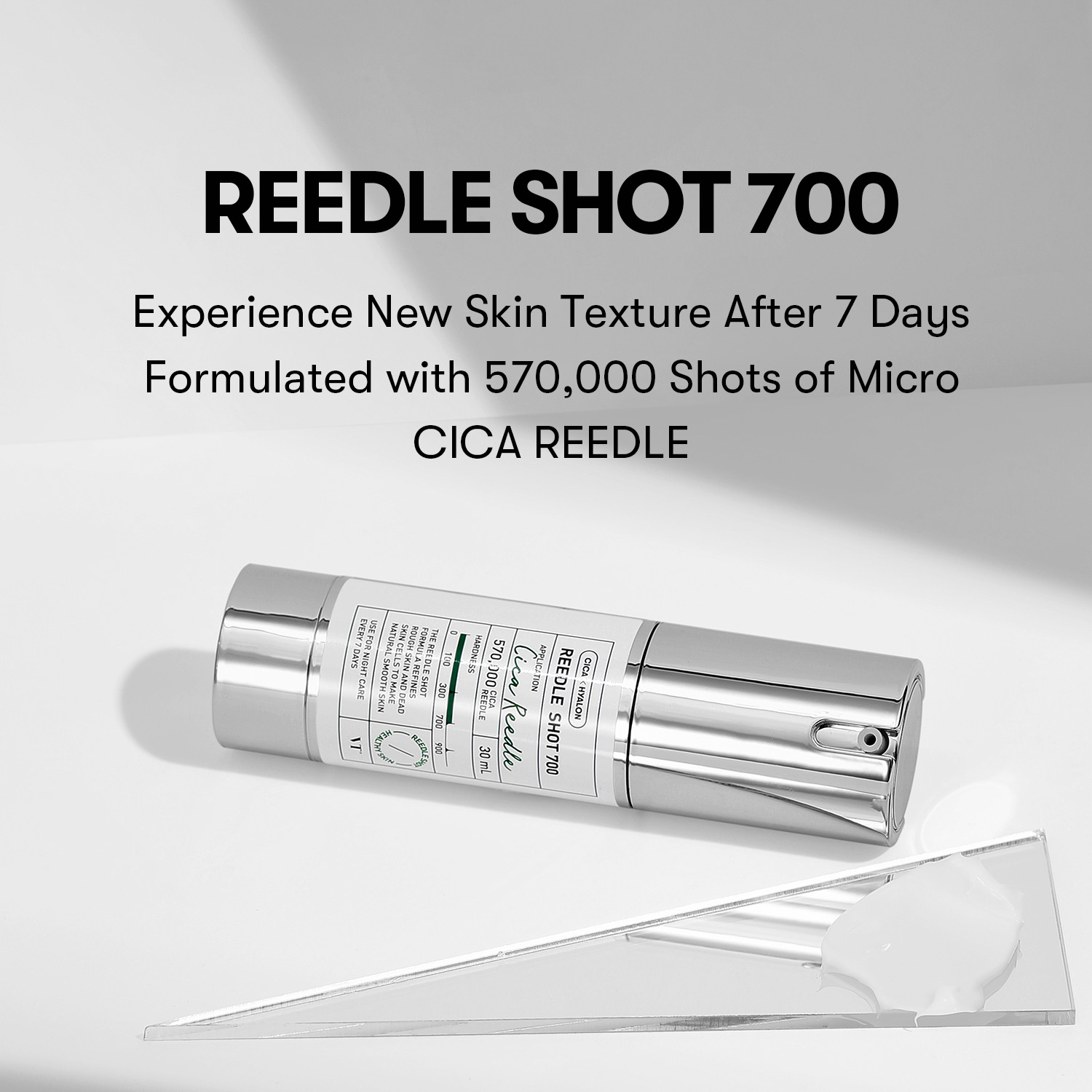 VT Cosmetics - Reedle Shot 700 - Micro-needle Face Booster to Improve Skin Texture - 30ml - Image 2