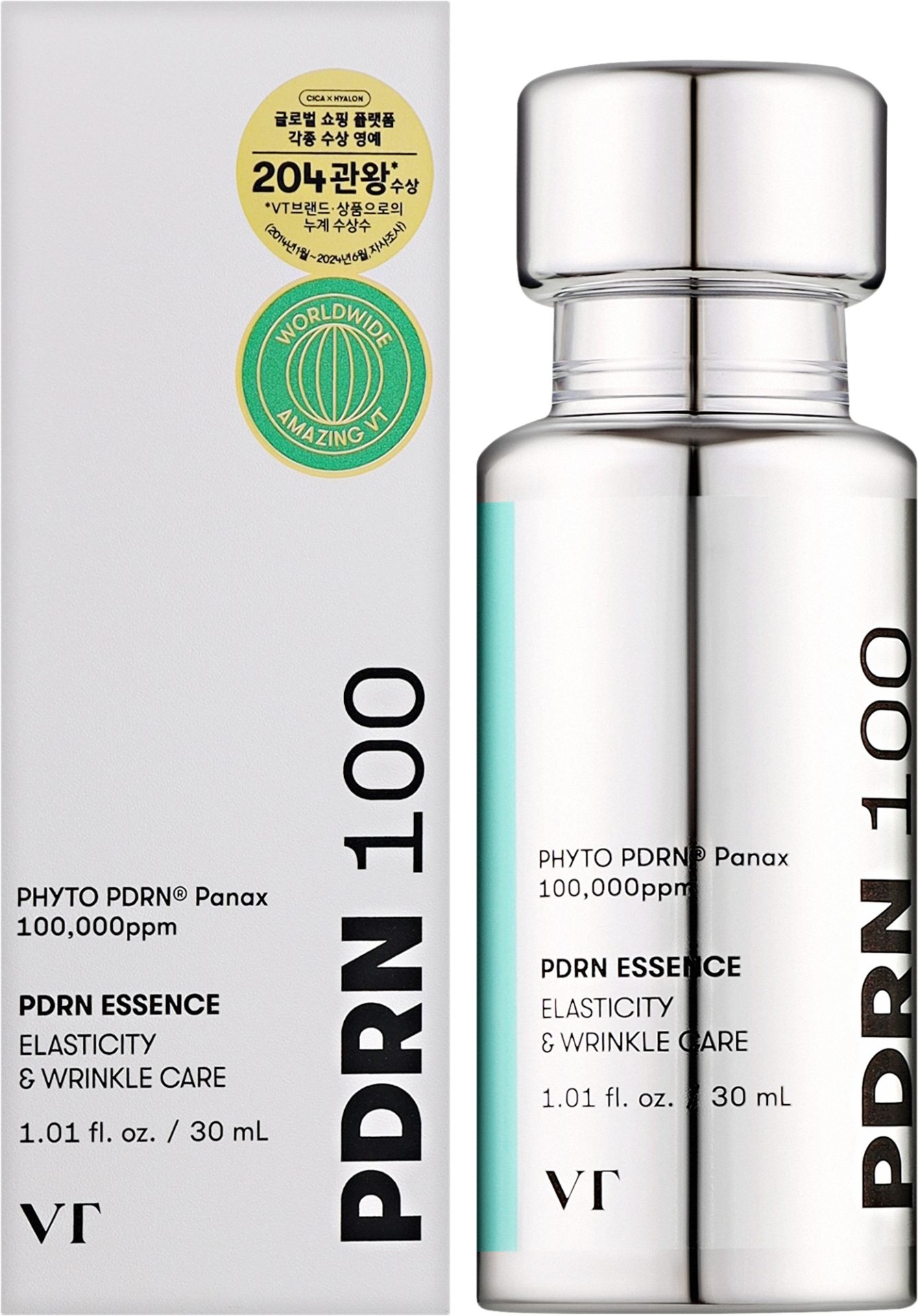 VT Cosmetics - PHYTO PDRN Essence 100 - Regenerating Facial Essence - 30ml - Image 4