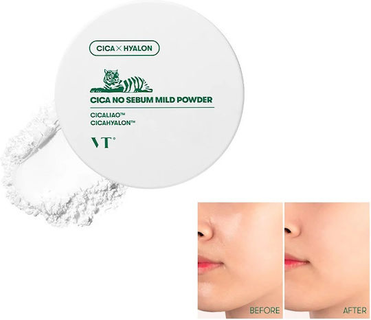 VT Cosmetics - Cica No-Sebum Mild Powder - Mattifying Face Powder - 5g