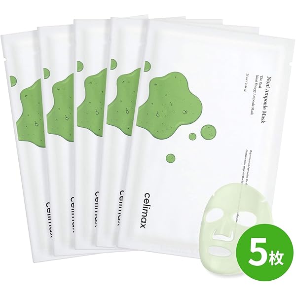 Celimax - The Real Cica Calming Mask - Sheet Mask with Asian Centella Extract - 5x27ml