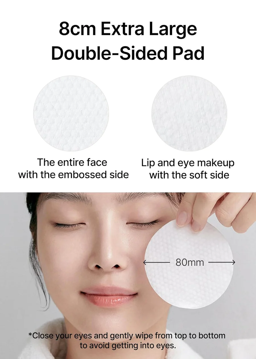 Celimax - Ji.Woo.Gae One Step Mild Cleansing Pad - Facial Cleansing Pads - 60pcs/230ml - Image 2