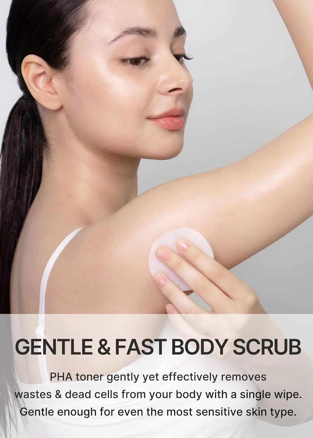 Celimax - Ji.Woo.Gae One Step Body Brightening Pad - Peeling Body Flakes - 60pcs - Image 2