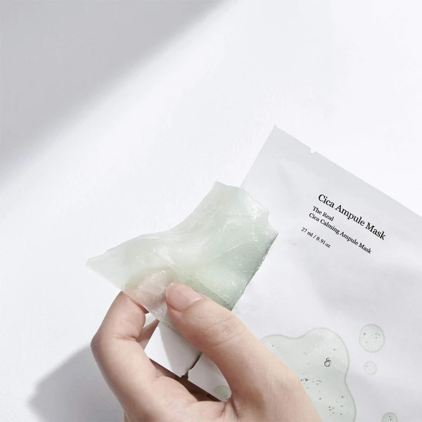 Celimax - The Real Cica Calming Mask - Sheet Mask with Asian Centella Extract - 5x27ml - Image 2