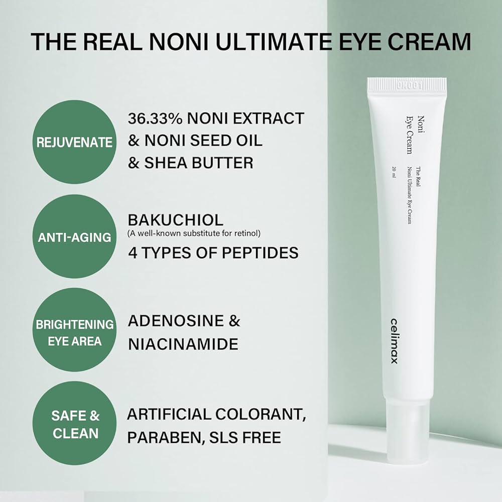 Celimax - The Real Noni Ultimate Eye Cream - 20ml - Image 3