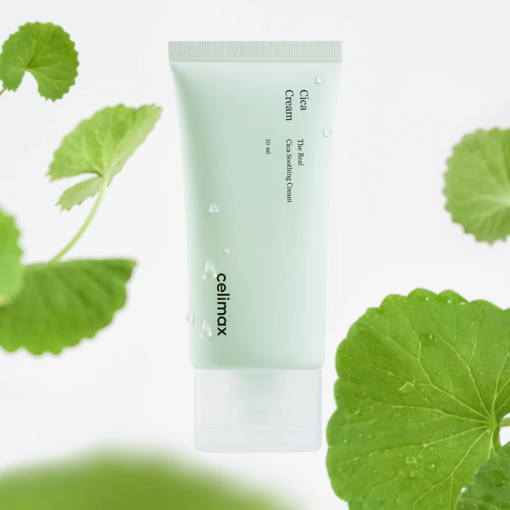 Celimax - The Real Cica Soothing Cream - Soothing Cream with Asian Centella Extract - 50ml - Image 2