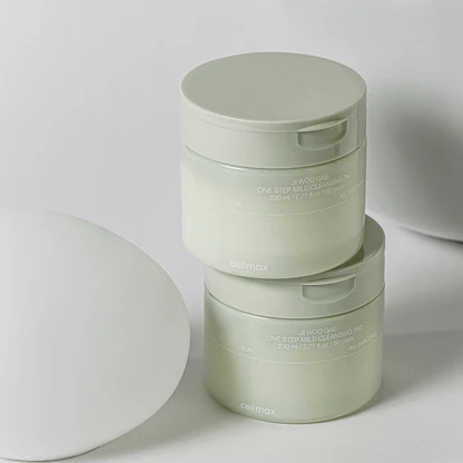 Celimax - Ji.Woo.Gae One Step Mild Cleansing Pad - Facial Cleansing Pads - 60pcs/230ml - Image 3