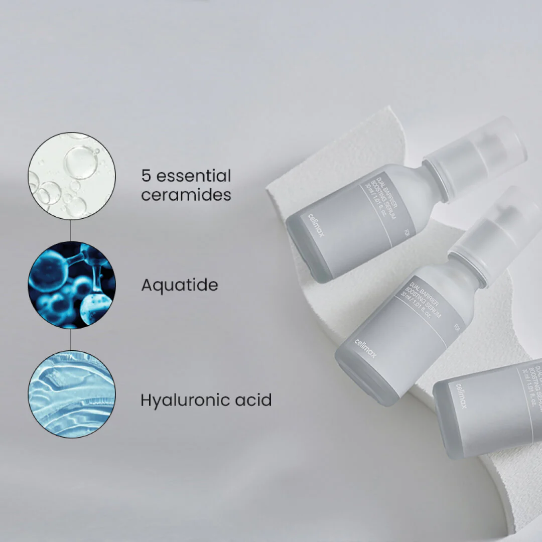 Celimax - Dual Barrier Boosting Serum - Moisturizing Serum with Ceramide Complex - 30ml - Image 5