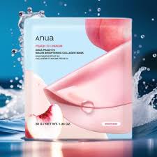 Anua - Peach 70 Niacin Brightening Collagen Mask - Brightening Sheet mask with Collagen - 38g - Image 2