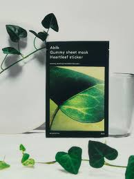 Abib - Gummy Sheet Mask Heartleaf Sticker - Moisturizing Sheet Mask - 27ml - Image 2