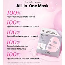 COSRX - Peptide Collagen Glow Hydrogel Mask - 34g x 3pcs - Image 3