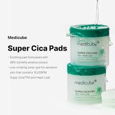 Medicube – Super Cica Toner Pad, 70 Pcs - Image 3
