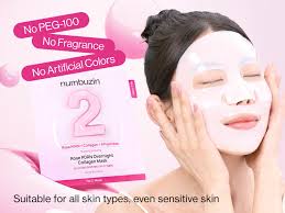 Numbuzin – No.2 Rose PDRN Collagen Plumping Sheet Mask – 5ea - Image 4