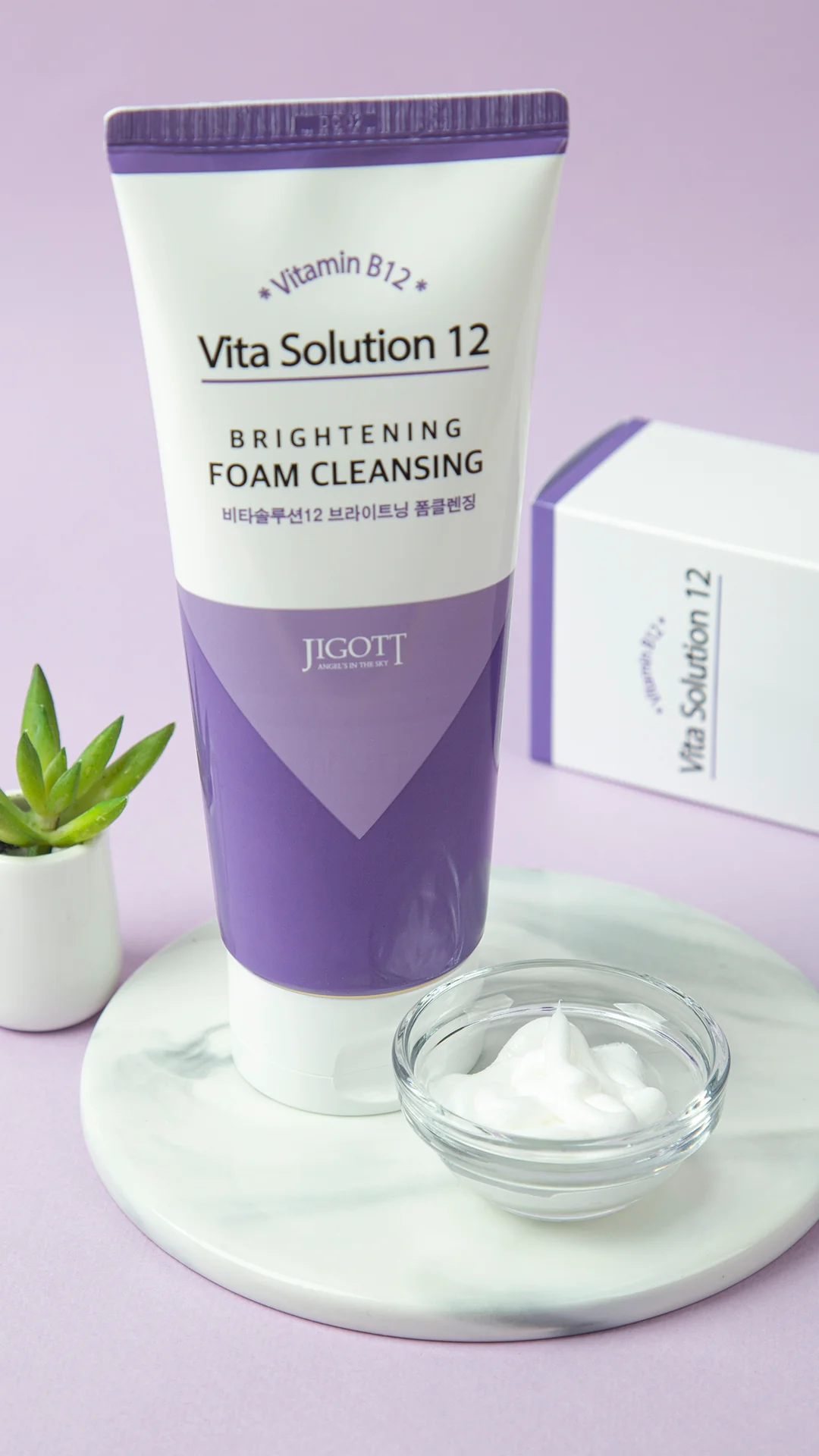 Jigott – Vita Solution 12 Αφρός Καθαρισμού Λάμψης, 180ml