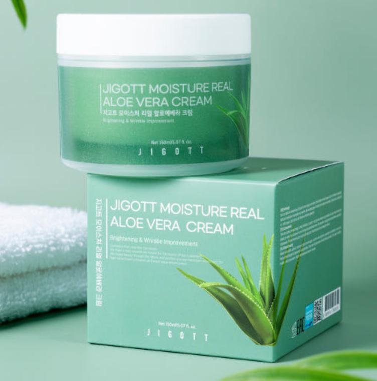 Jigott – Aloe Vera Water Bomb Cream, 100ml - Image 2