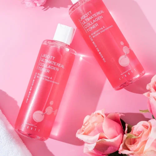 Jigott – Ultimate Real Collagen Toner, 300ml - Image 3