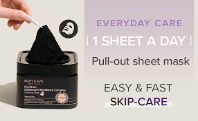 Mary & May – Premium Idebenone Blackberry Complex Essence Mask, 20EA/250g - Image 4