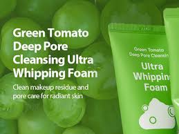 Sungboon Editor – Green Tomato Deep Pore Cleansing Ultra Whipping Foam, 120g - Image 2
