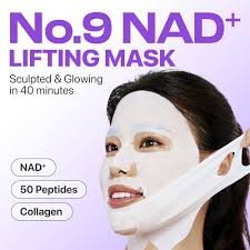 Numbuzin – No.9 NMN + 50 Peptides Bio Lifting-sil Full Face Mask 1pcs - Image 3