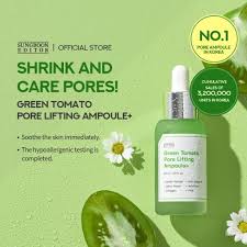 Sungboon Editor – Green Tomato Pore Lifting Ampoule+ 30ml - Image 3