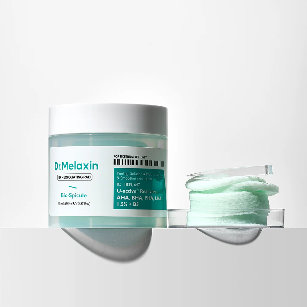 Dr.Melaxin – BP Pore Exfoliating, 165ml, 70pads - Image 2