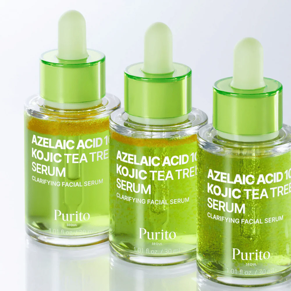 PURITO – Azelaic Acid 10 Kojic Tea Tree Serum, 30ml - Image 3