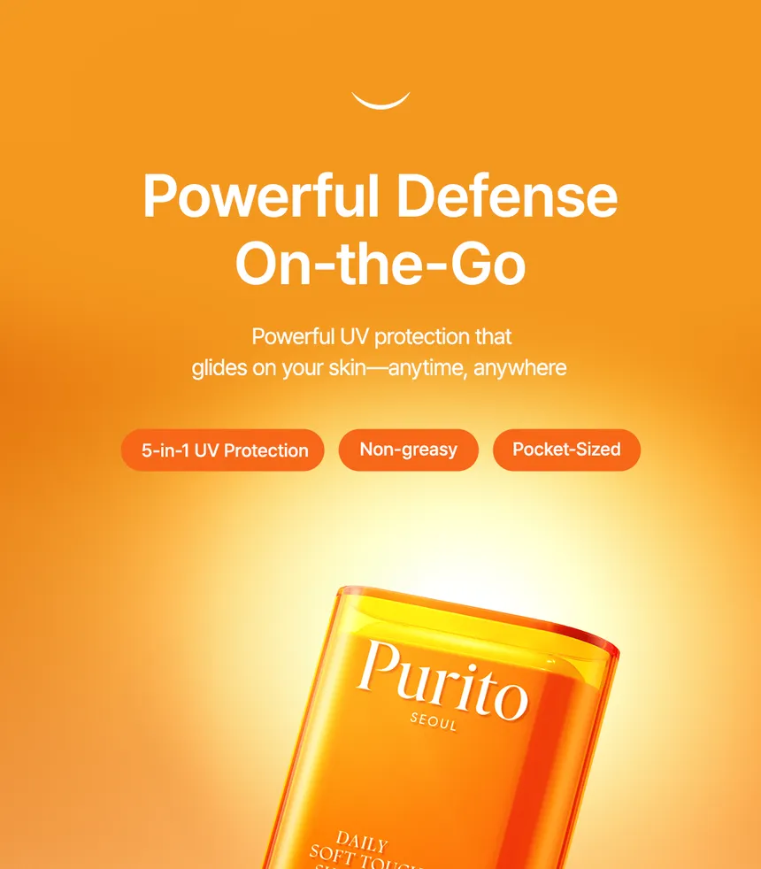 PURITO – Daily Soft Touch Sunscreen Stick SPF 50+, 20g - Image 3