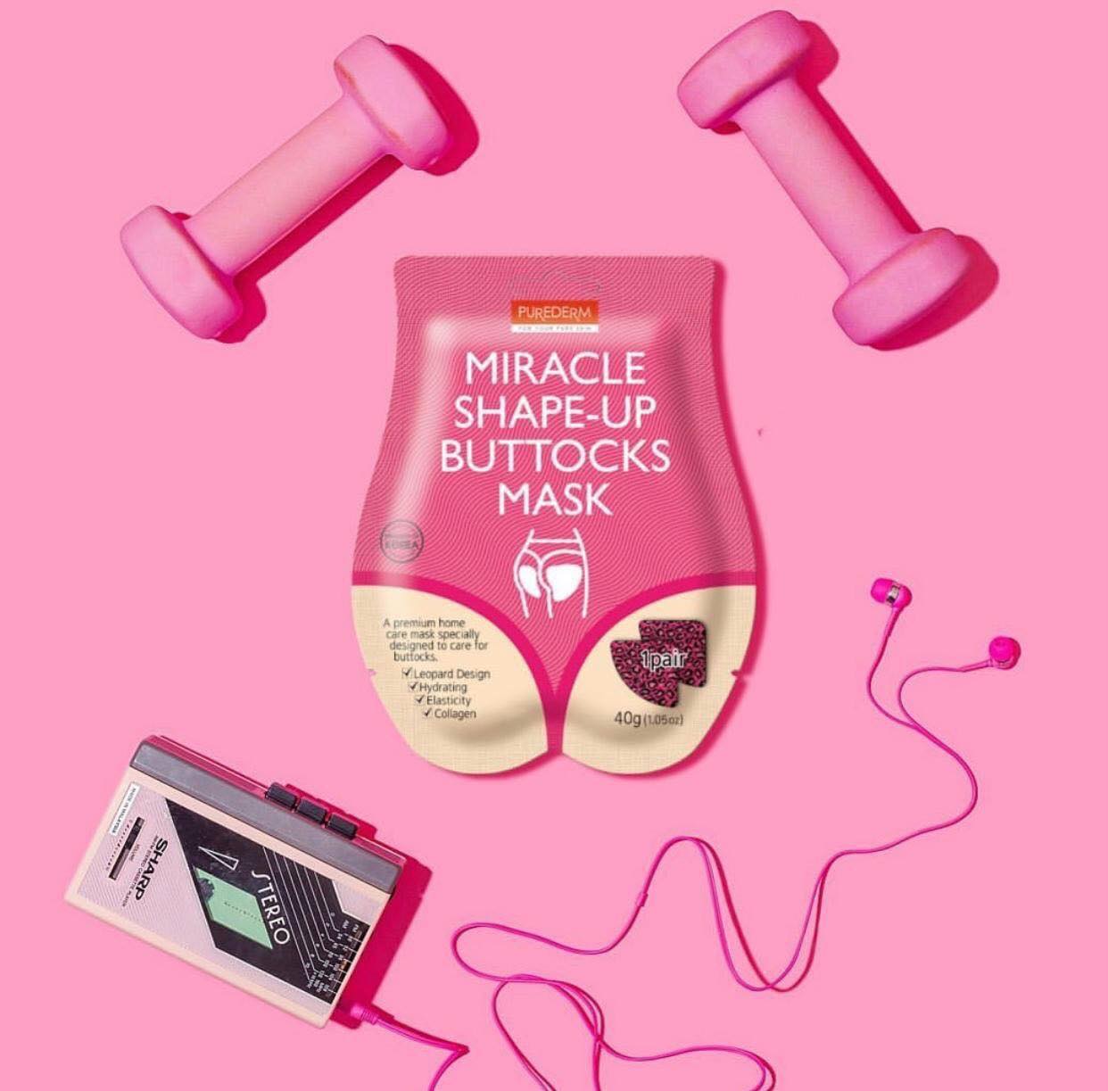 PUREDERM Miracle Shape-up BUTTOCKS Mask, 1 Pair - Image 2