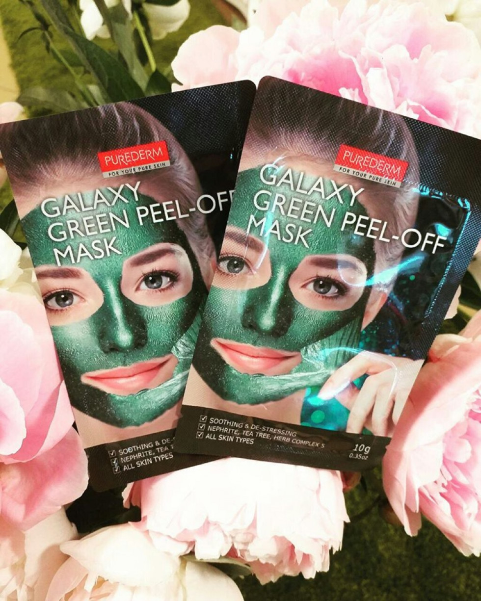 PUREDERM Galaxy GREEN Peel-off Mask, 10 g - Image 3
