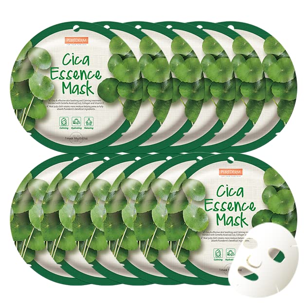 PUREDERM CICA Essence Mask (Circle), 18 g - Image 2