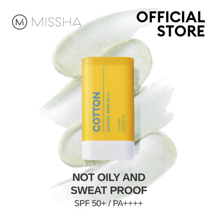MISSHA All Around Safe Block Cotton Sun Stick SPF50+/PA++++ - Image 2