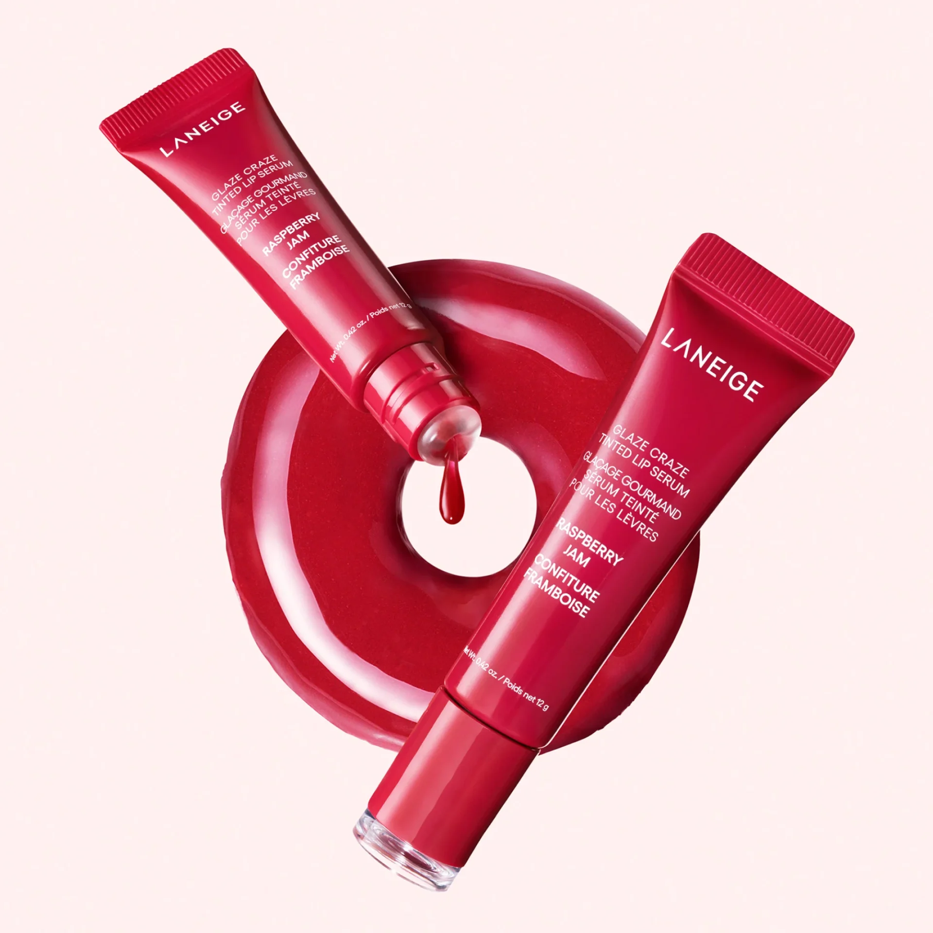 LANEIGE – Glaze Craze Tinted Lip Serum (Blueberry Jelly), 12g - Image 2