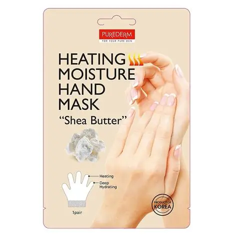 PUREDERM Heating Moisture Hand Mask SHEA BUTTER, 1 pair