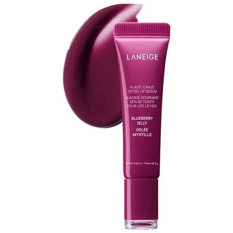 LANEIGE – Glaze Craze Tinted Lip Serum (Blueberry Jelly), 12g