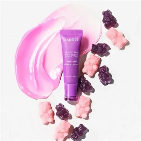 LANEIGE – Lip Glowy Balm (Gummy Bear) 10g - Image 3