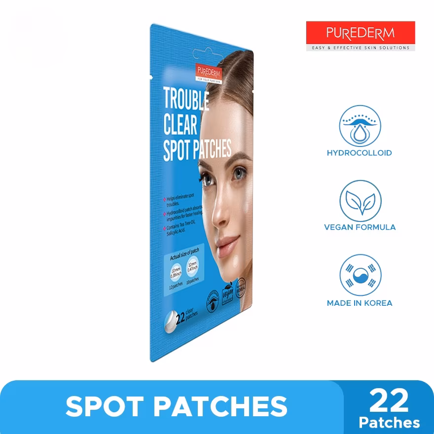 PUREDERM Trouble Clear Spot Patches, 22 pcs. - Image 2