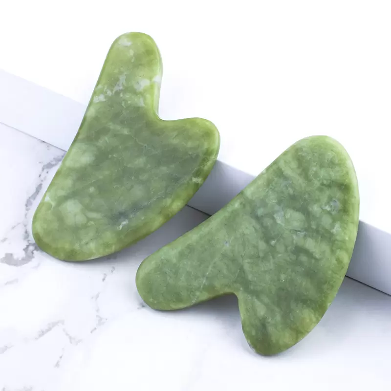 PUREDERM Guasha Pad Jade Green 8 x 5 x 0,45 cm, 1 pc - Image 2