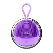 PUREDERM Travel brush for facial Cleansing LAVENDER, 1 pc