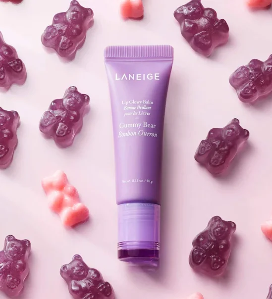 LANEIGE – Lip Glowy Balm (Gummy Bear) 10g - Image 2