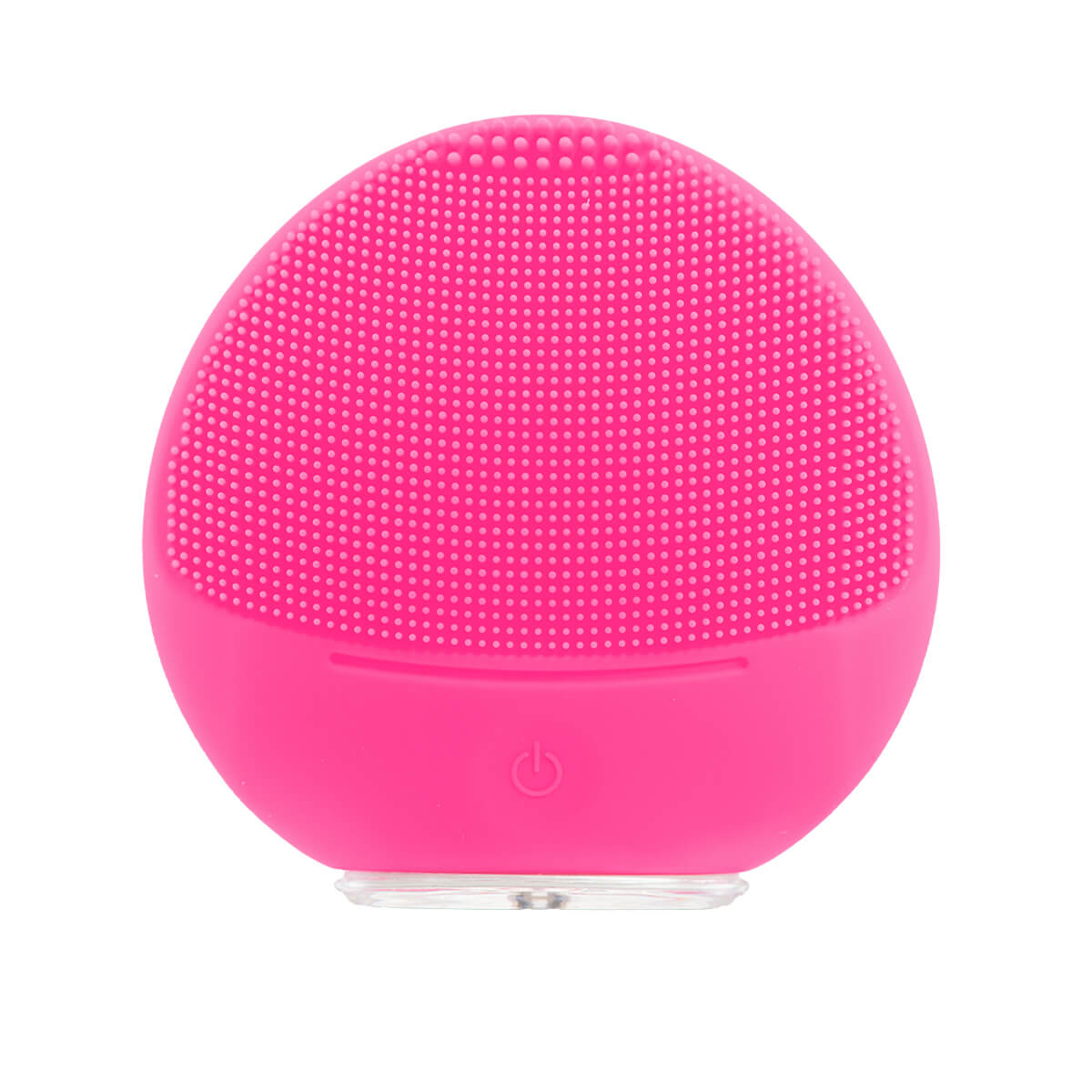 PUREDERM Travel brush for facial Cleansing PINK, 1 pc - Image 2