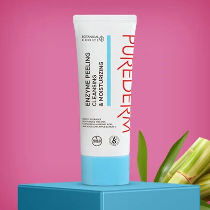 PUREDERM Enzyme Peeling Cleansing & Moisturizing, 100 g