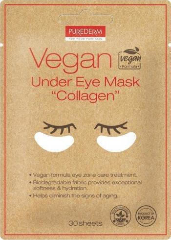PUREDERM Vegan Under Eye Mask "Collagen", 30 pcs.